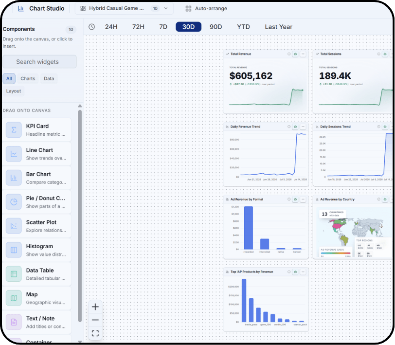 Live Ops Calendar Interface